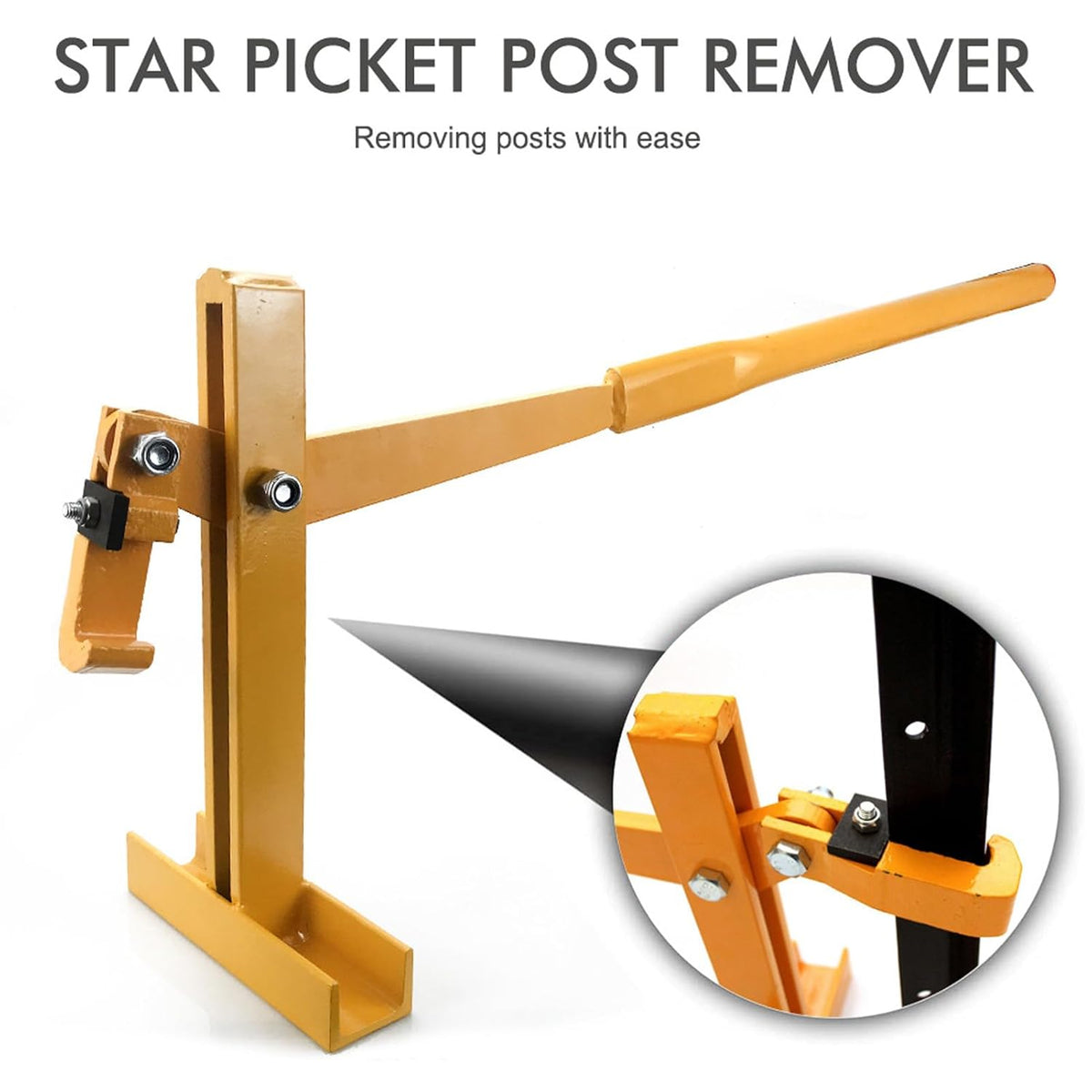 Heavy Duty Post Puller Set with Lifting Chain Puller E77374