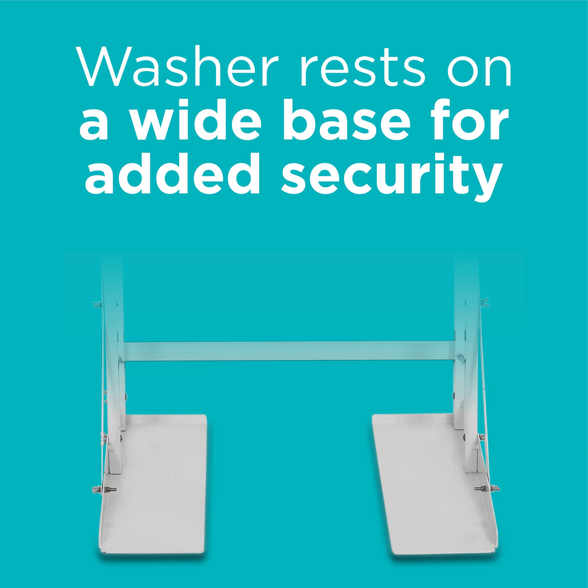 White Washer Dryer Stacking Rack Stand H519853