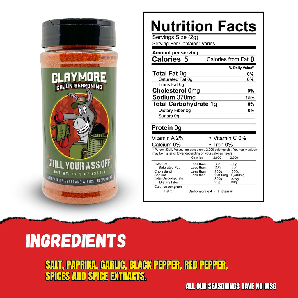 Cajun BBQ Seasoning 12.5 oz V856533