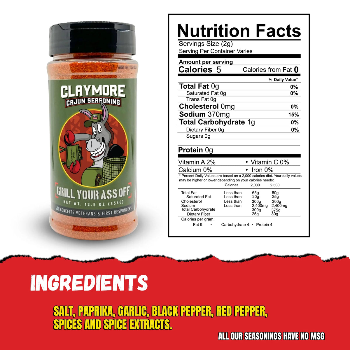 Cajun BBQ Seasoning 12.5 oz V856533