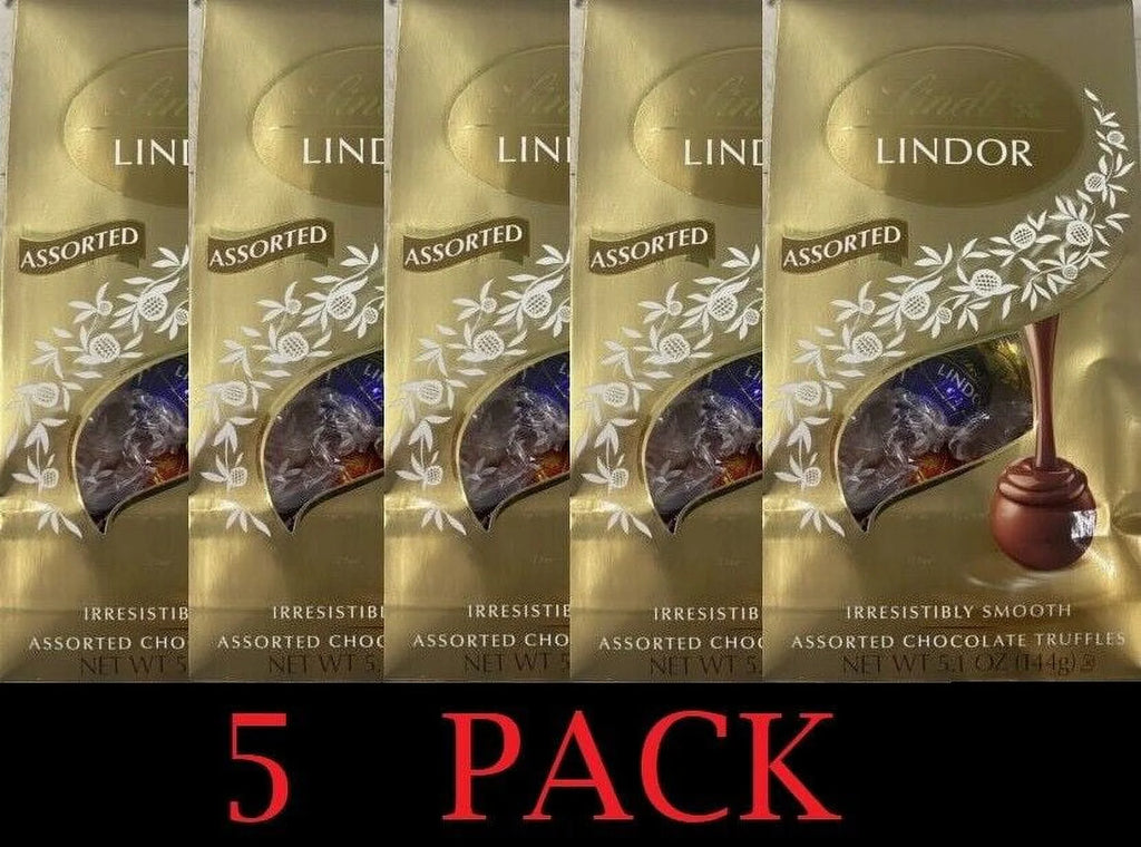 5.1 oz Assorted Chocolate Truffles 5 Pack Q581