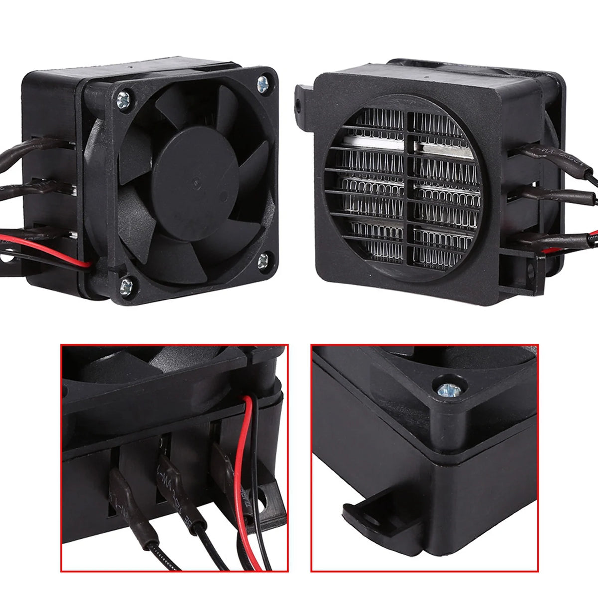 100W 12V Car Fan Heater W733555
