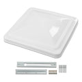 14" x 14" White Roof Vent Cover T446