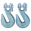 1/4 in. 2600 lb. Clevis Grab Hooks, 2 Piece O302