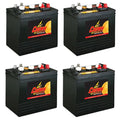 6V 240AH Deep Cycle Battery X4 E95088