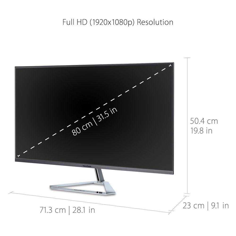 32 Inch 1080p Widescreen IPS Monitor X6716