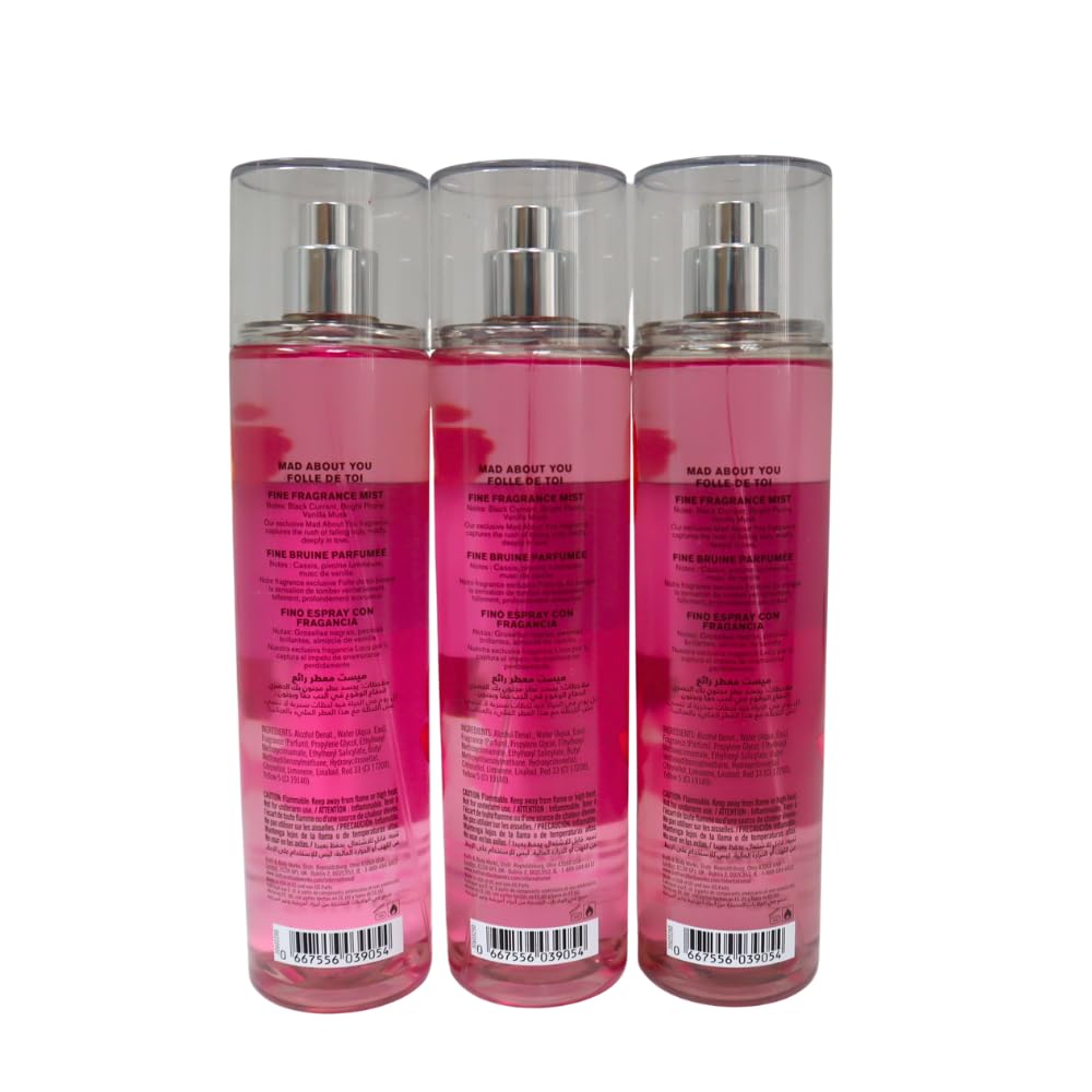Fine Fragrance Mist Gift Set Pack of 3 U246