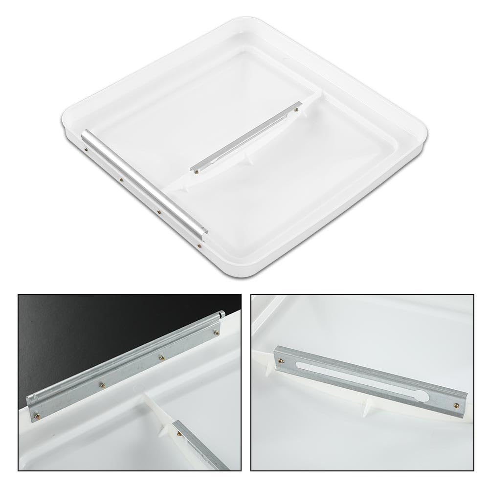 14" x 14" White Roof Vent Cover T446