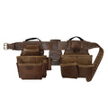 Leather 4 Piece Tool Belt Set with 17 Pockets H9815