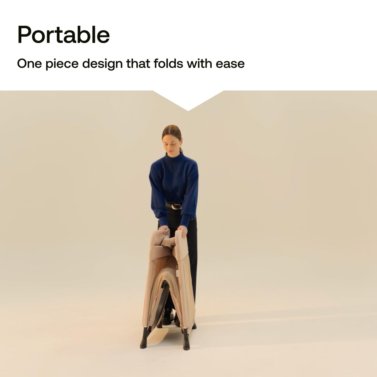 Portable Playard Taupe A936