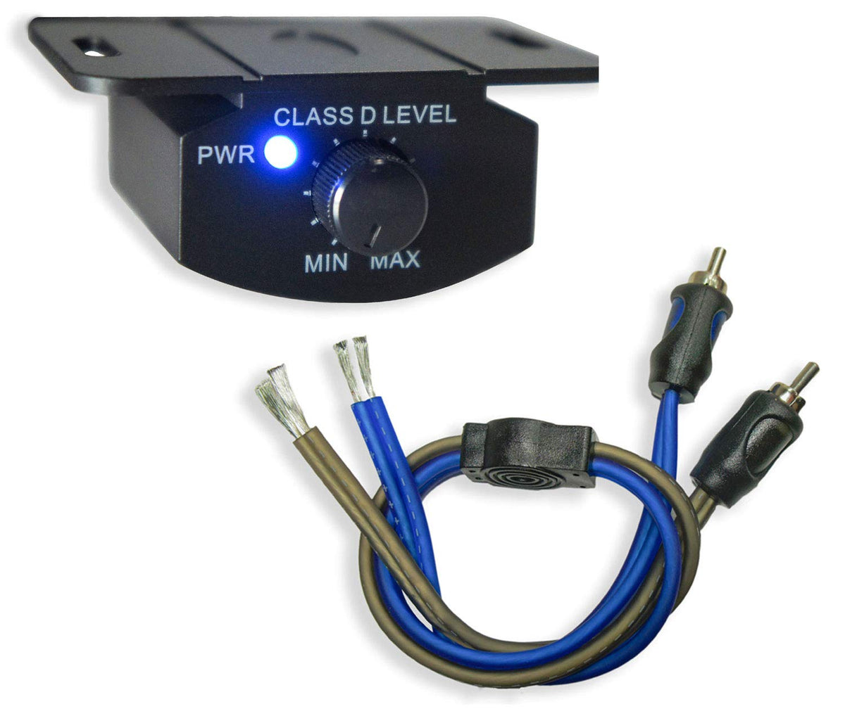 Dual 12" Sub Box Amp and Wire Kit B6818