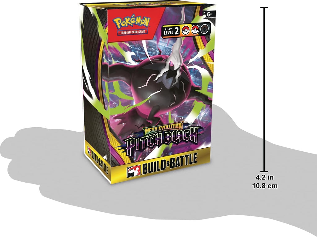 Pokémon Tcg: Mega Evolution—pitch Black Build & Battle Box B563439