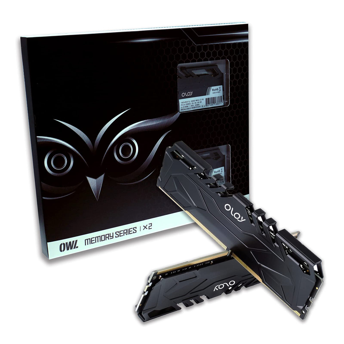 DDR4 RAM 16GB (2x8GB) 2666 MHz CL19 1.2V 288-Pin Desktop UDIMM L201