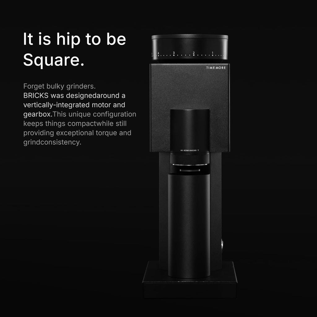 Electric Coffee Grinder 150 Adjustable Settings Stainless Steel Black A363