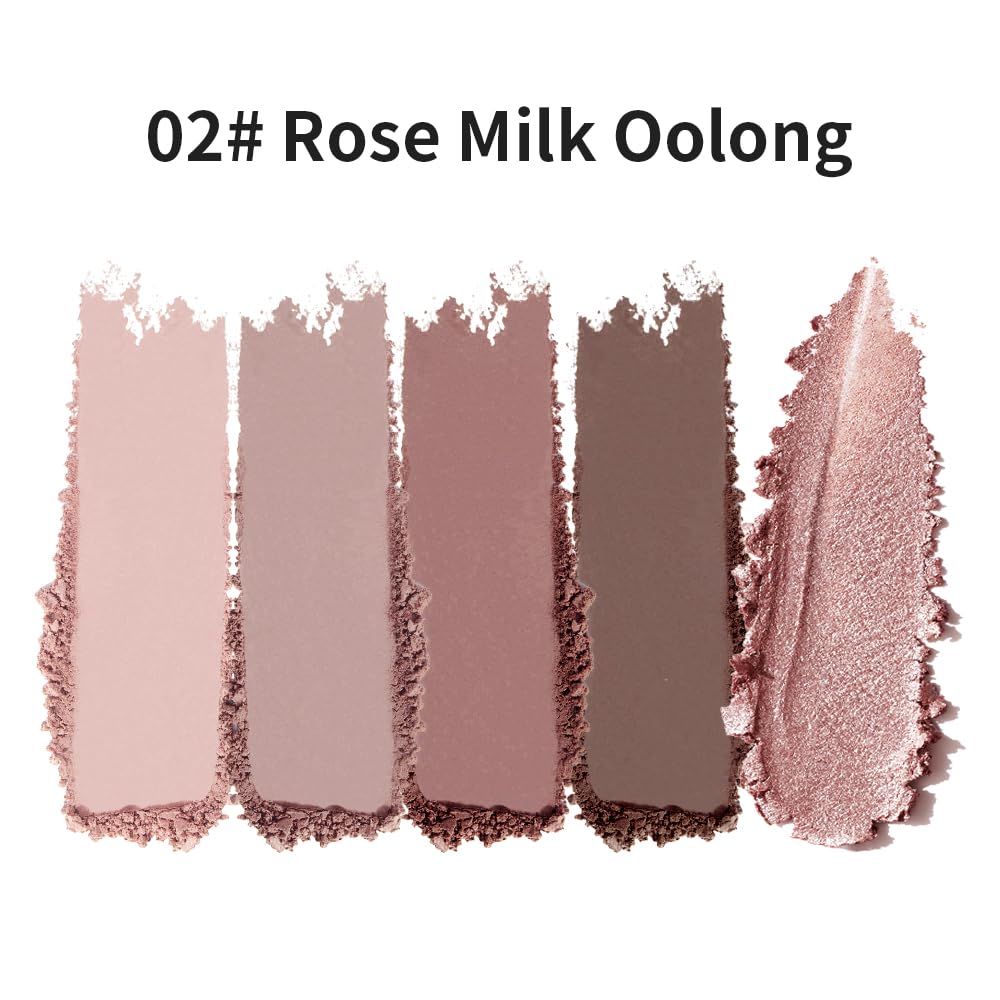 Pink Brown Neutral Matte Eyeshadow Palette W5000