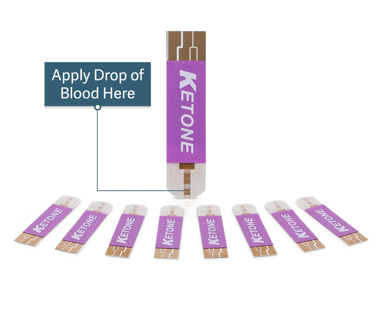 10 Ketone Test Strips Pack of 3 J65712