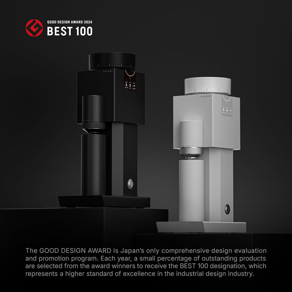 Electric Coffee Grinder 150 Adjustable Settings Stainless Steel Black A363