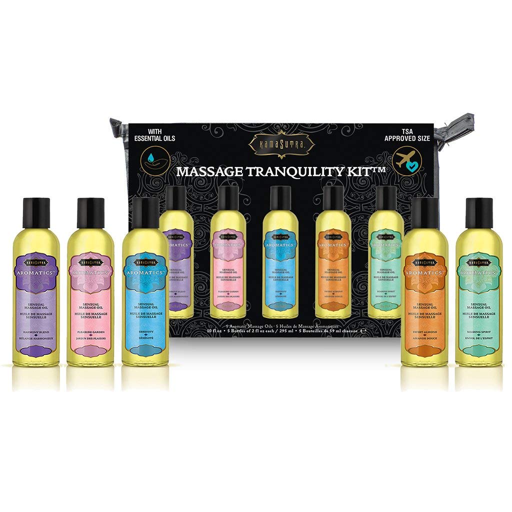 Set of 5 Massage Oils 2 fl oz Each P315