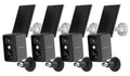 2K Wireless Outdoor Security Cameras 4 Pack M174076
