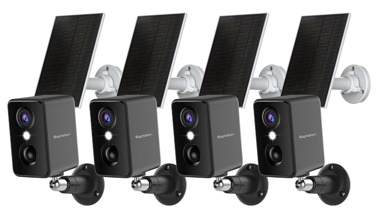 2K Wireless Outdoor Security Cameras 4 Pack M174076