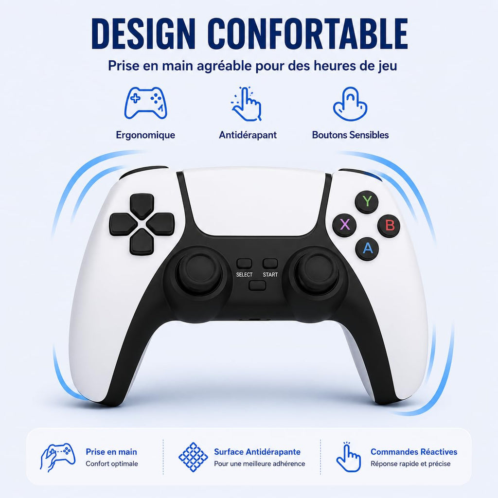 Black Retro Gaming Console with 64GB Memory N2308