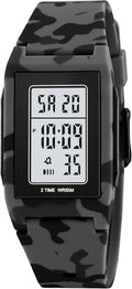 Minimalist Digital Ultra-Thin Water Resistant Shock Resistant Watch P4063