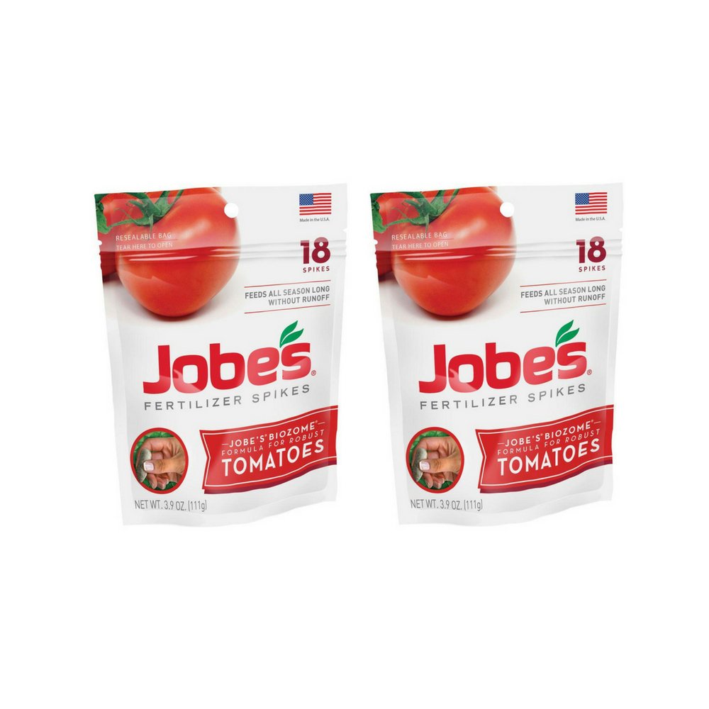 Tomato Fertilizer Spikes 6-18-6 Time Release 18 Spikes 2-Pack A989