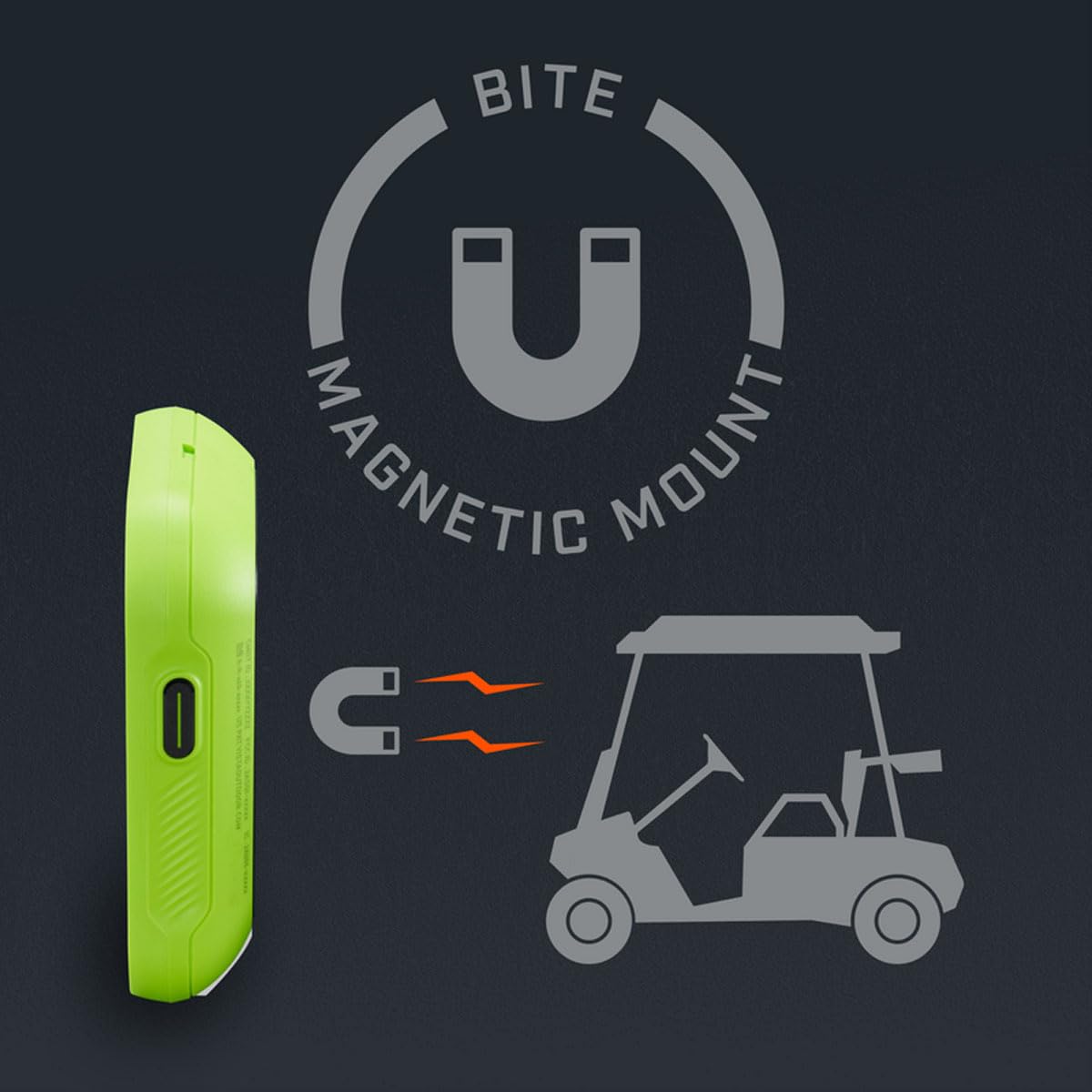 Black Golf GPS Handheld R9736