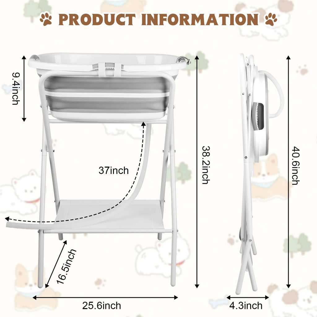 Elevated Dog Bathtub G4416