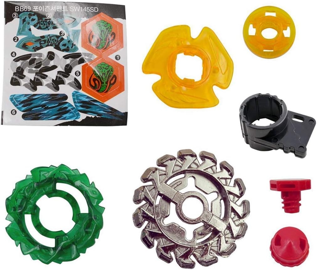 Poison Serpent Metal Fusion Fury Masters Battle Set with Power Launcher & Grip O1127
