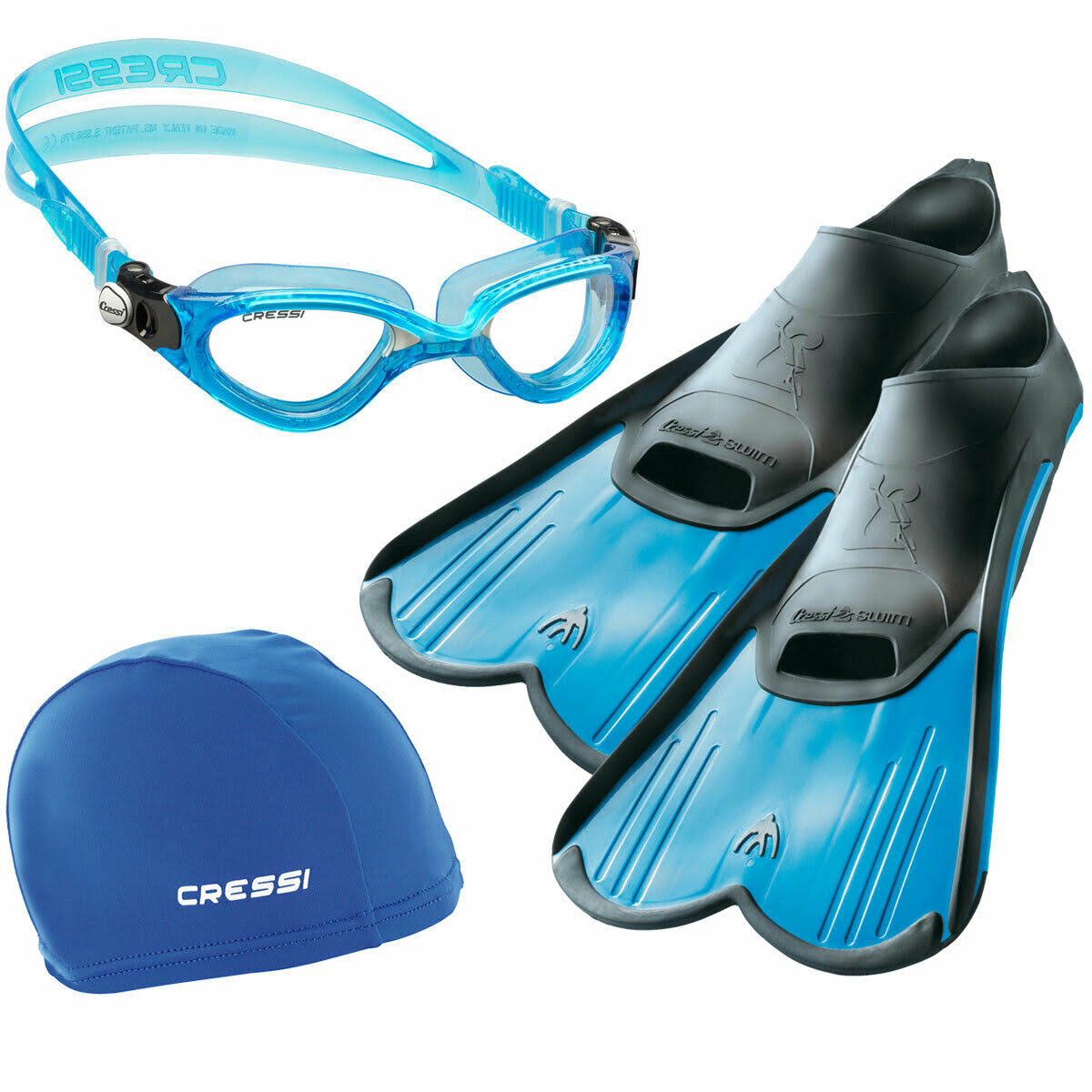 Blue Swim Cap Set F685973