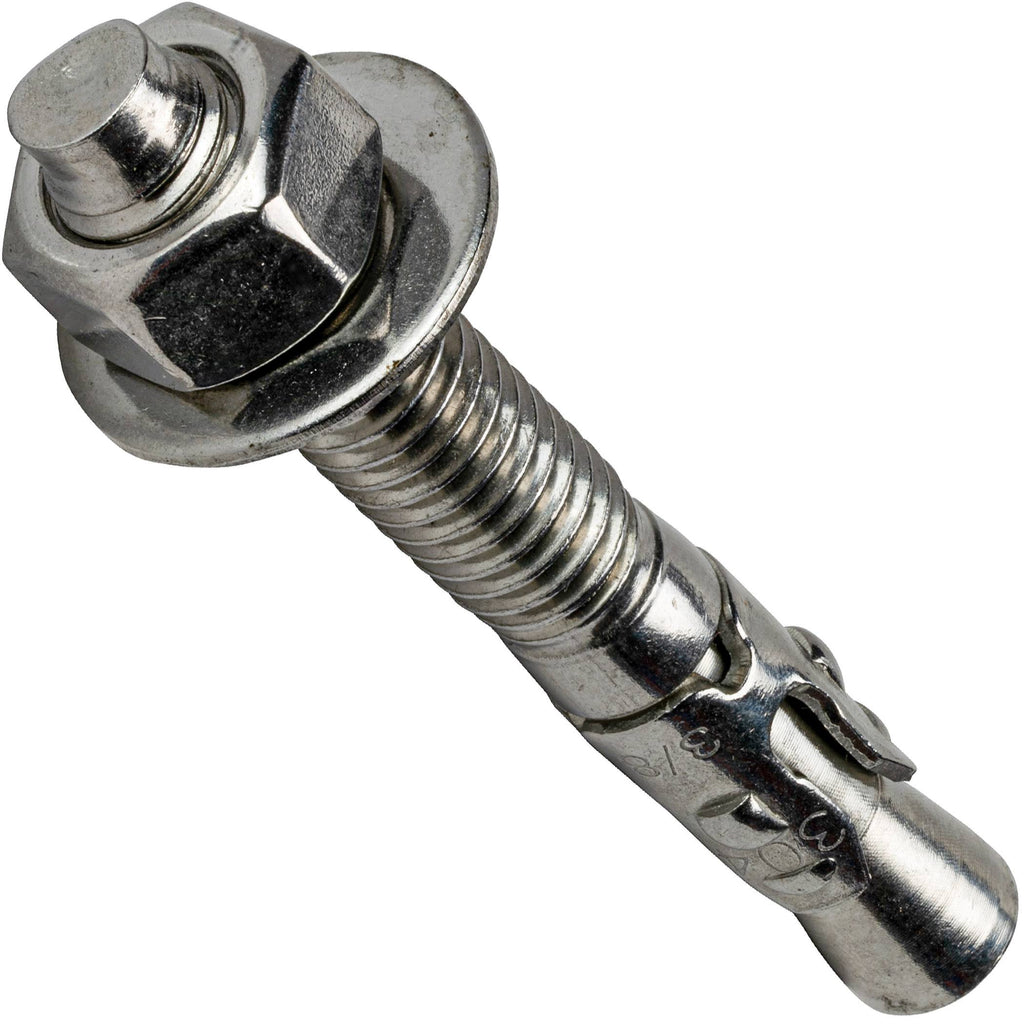 1/4x22 x 4x22 Stainless Steel 316 Wedge Anchors Qty 100 X672147