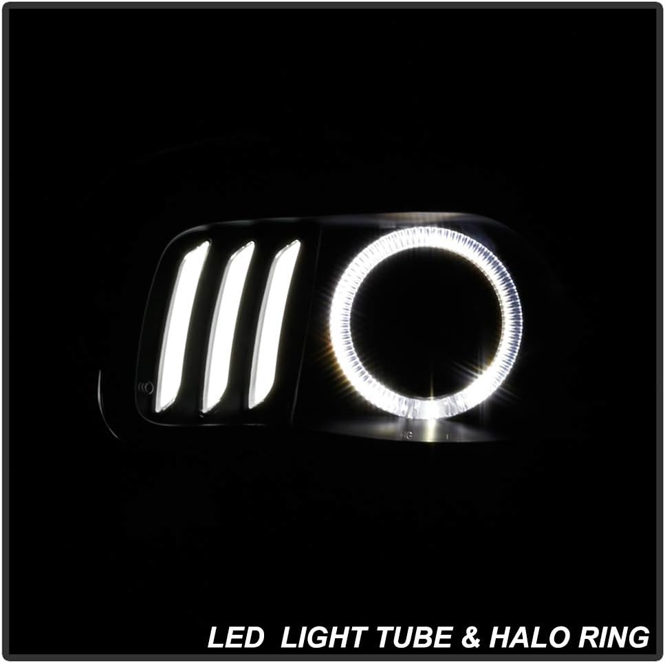 2014-2018 Jeep Cherokee Black Housing Projector Headlights Assembly H7581