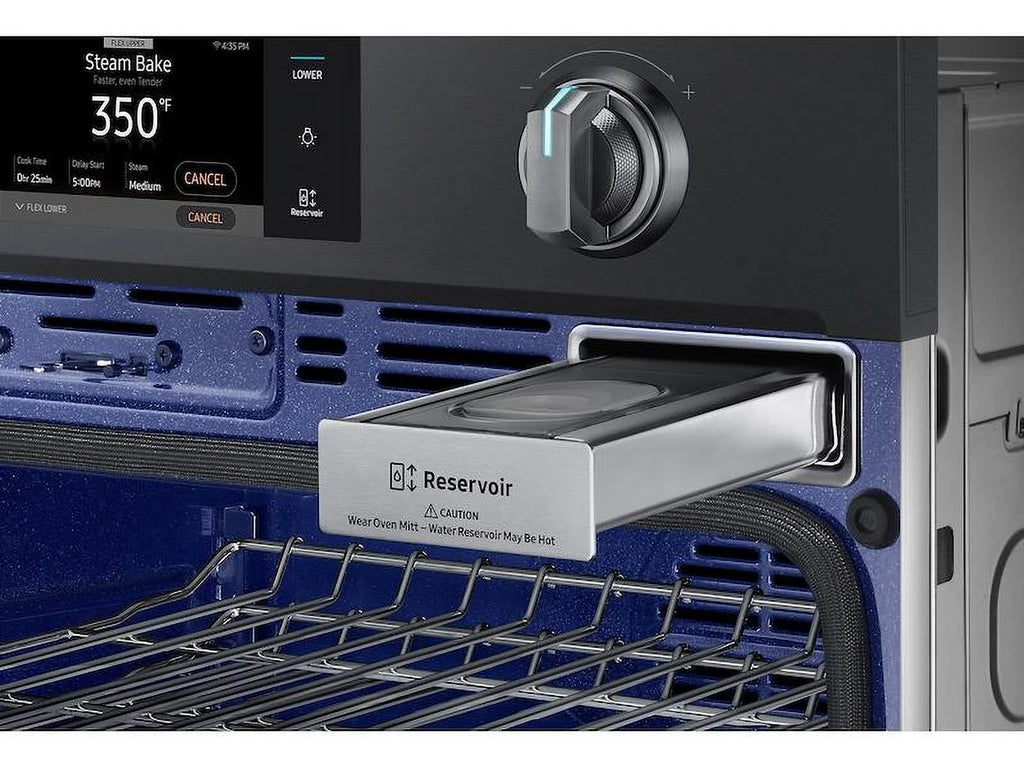 30" Wide 5.1 Cu. Ft. Electric Single Oven - Black Stainless Steel V196565
