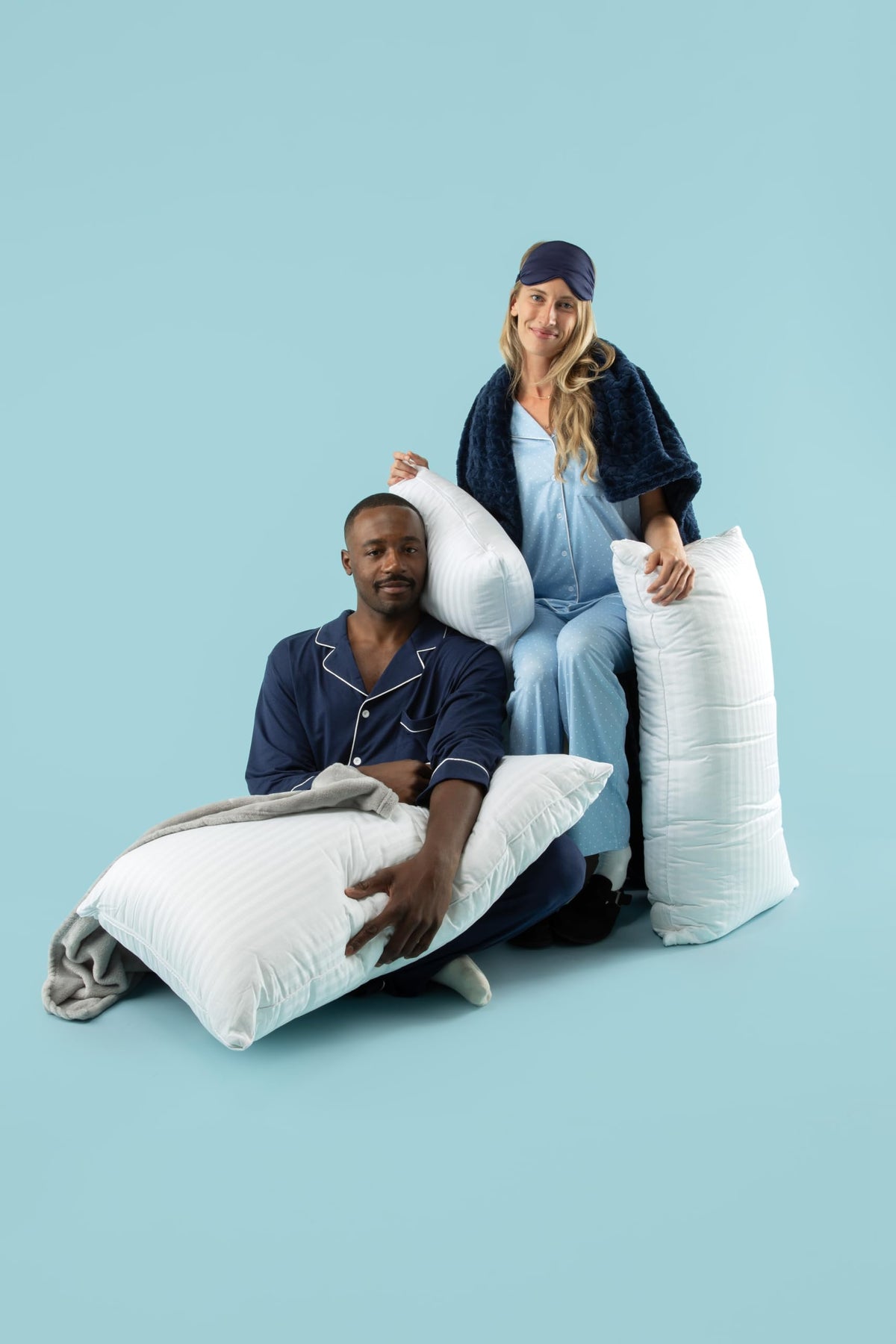 Adjustable Layer Set of 2 Pillows King M35076