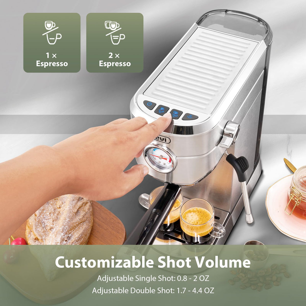 20 Bar Compact Espresso Machine K28925