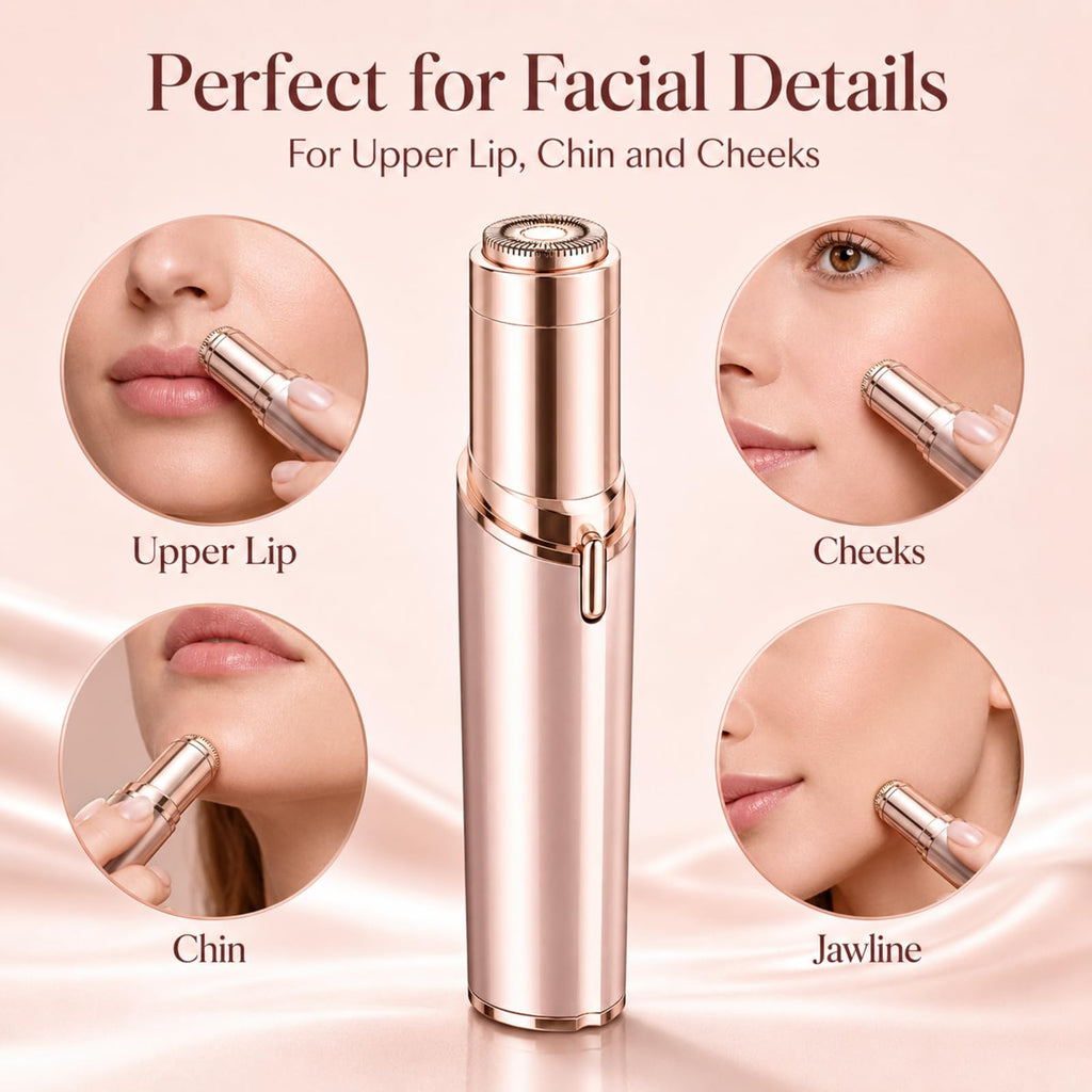 Facial Hair Remover with 2 Replacement Heads F45799