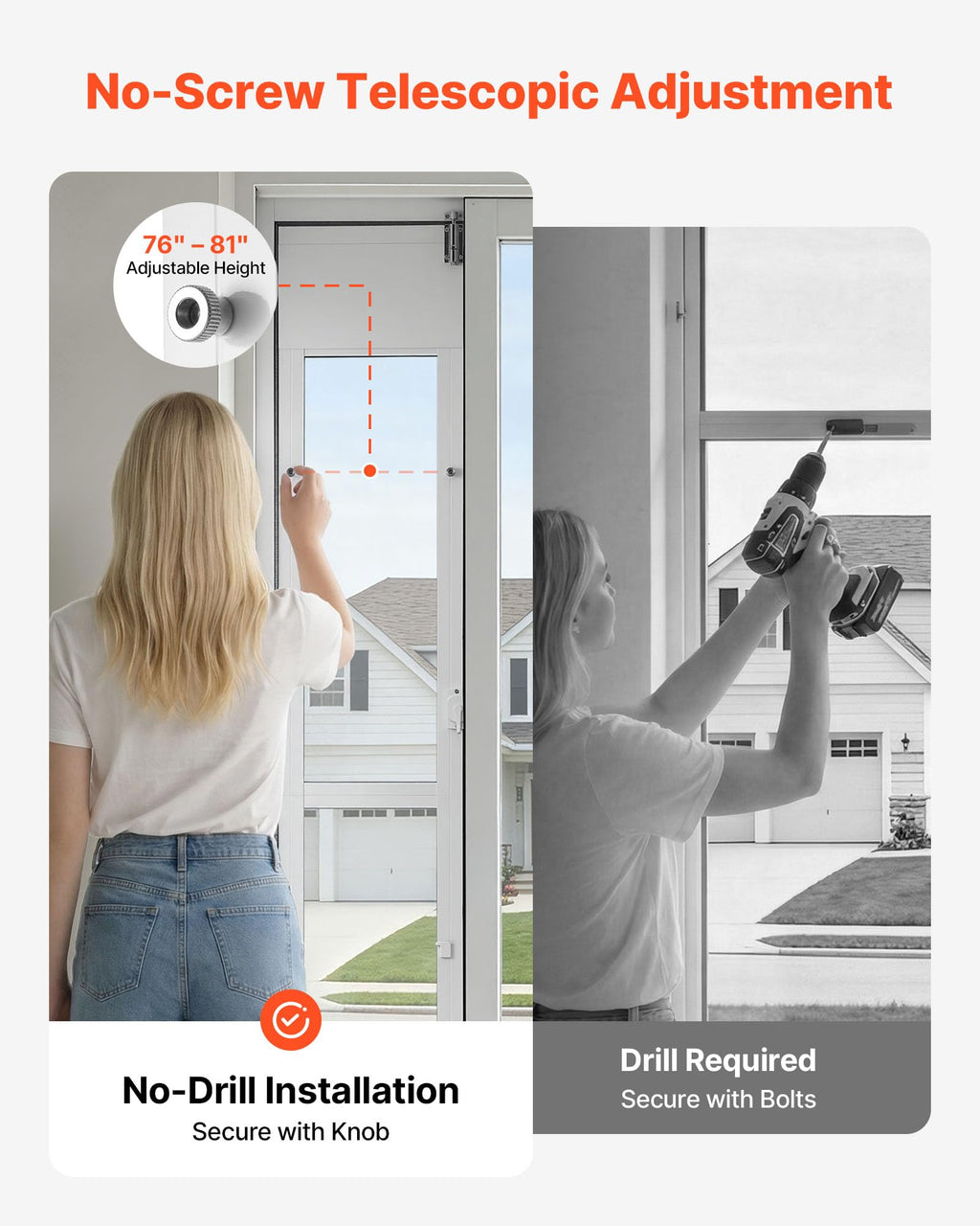 Sliding Glass Dog Door with Flap S649