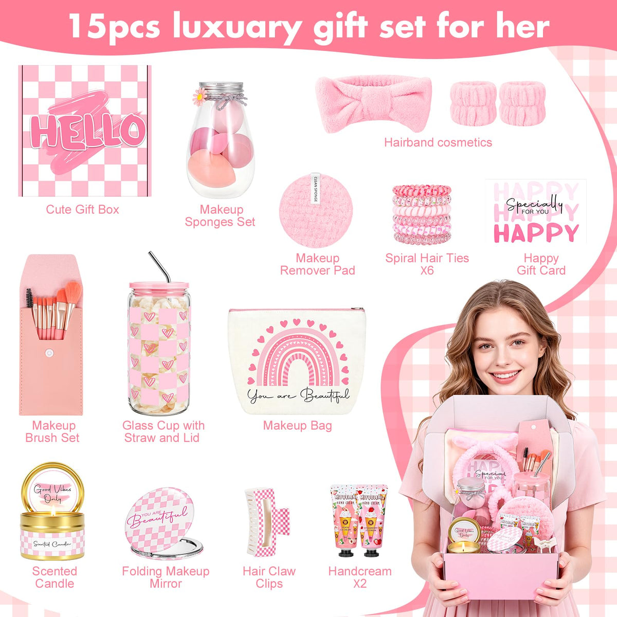 Pink Gift Box Set O871