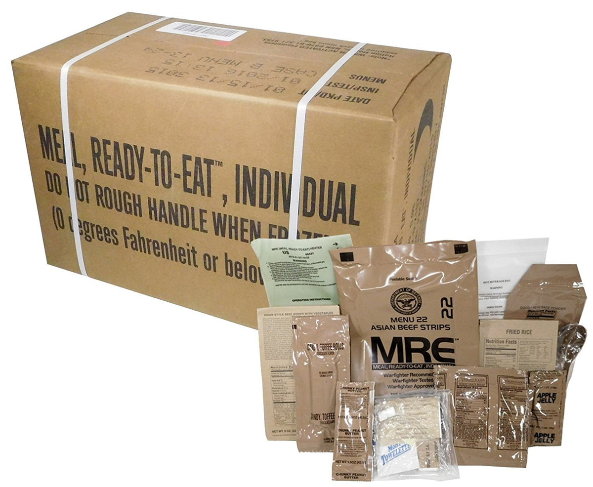 24 Meals Military Surplus Meal Ready to Eat C8437