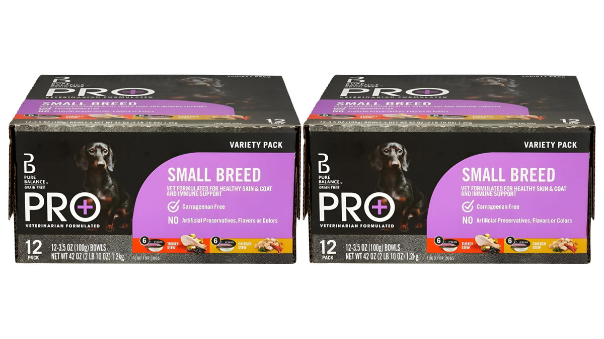 Turkey Stew & Chicken Stew Grain-Free Wet Dog Food 3.5 oz Cups G908