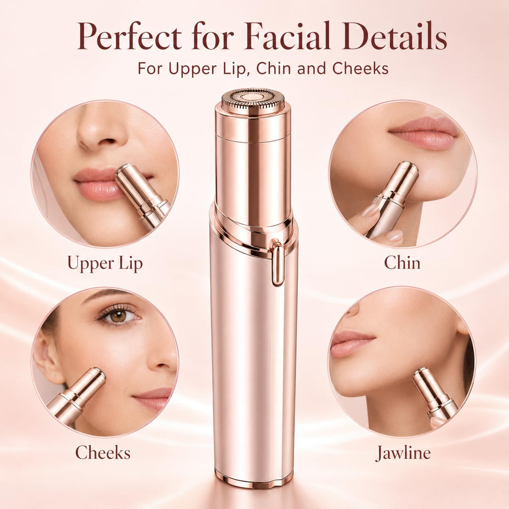 Facial Hair Remover with 2 Replacement Heads F45799