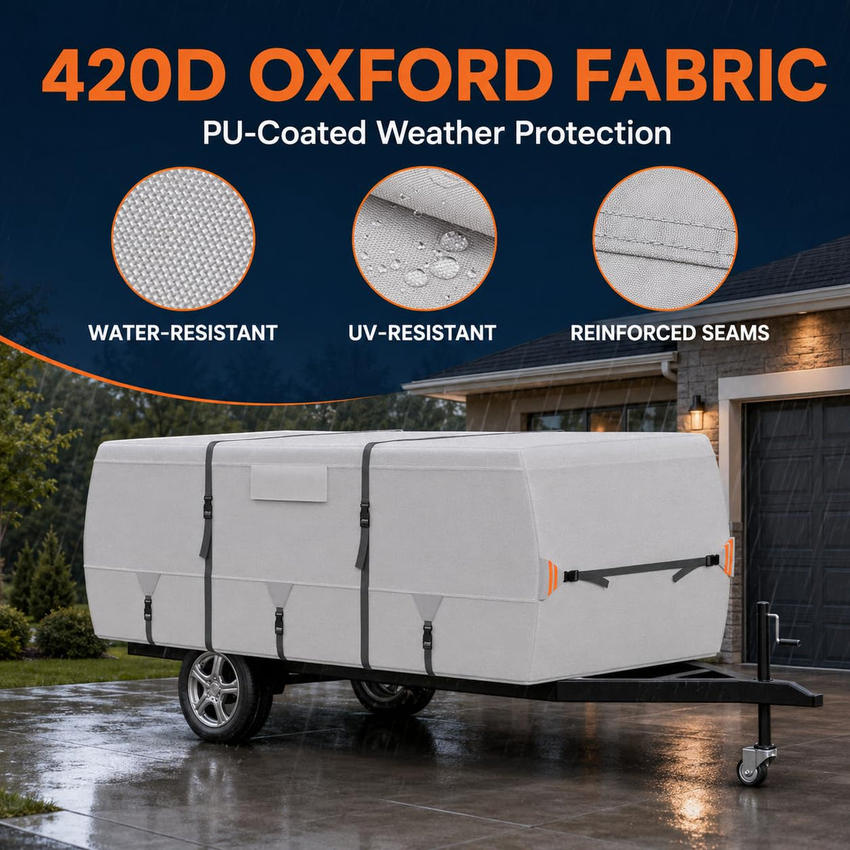 420D Oxford Folding Camper Cover C82441