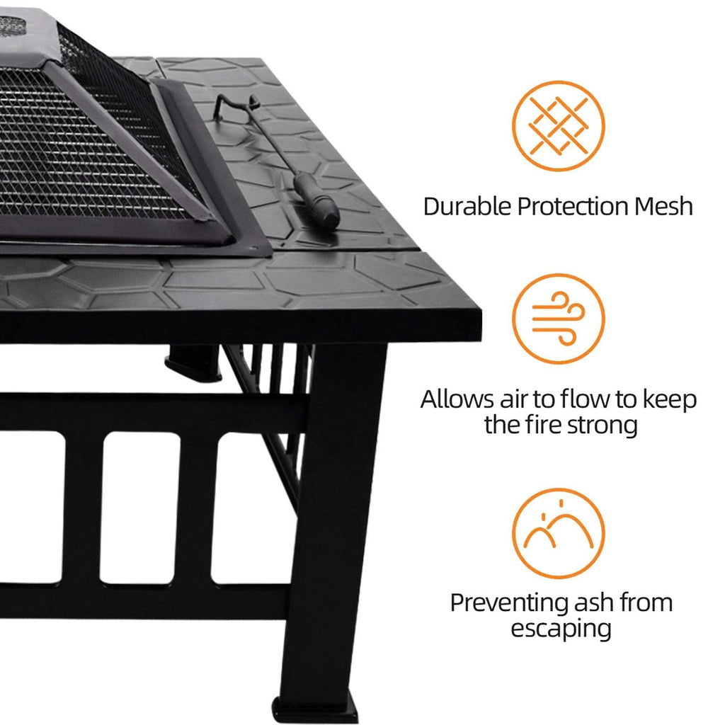 32 inch Wood Burning Outdoor Fire Pit V289
