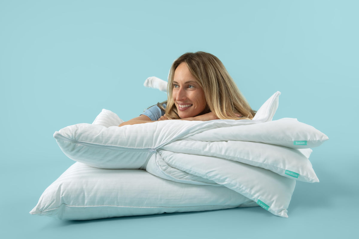Adjustable Layer Set of 2 Pillows King M35076