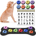 8 Recordable Sound Buttons Dog Training Toy Z4498