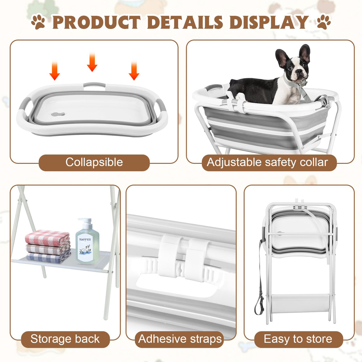 Elevated Dog Bathtub G4416