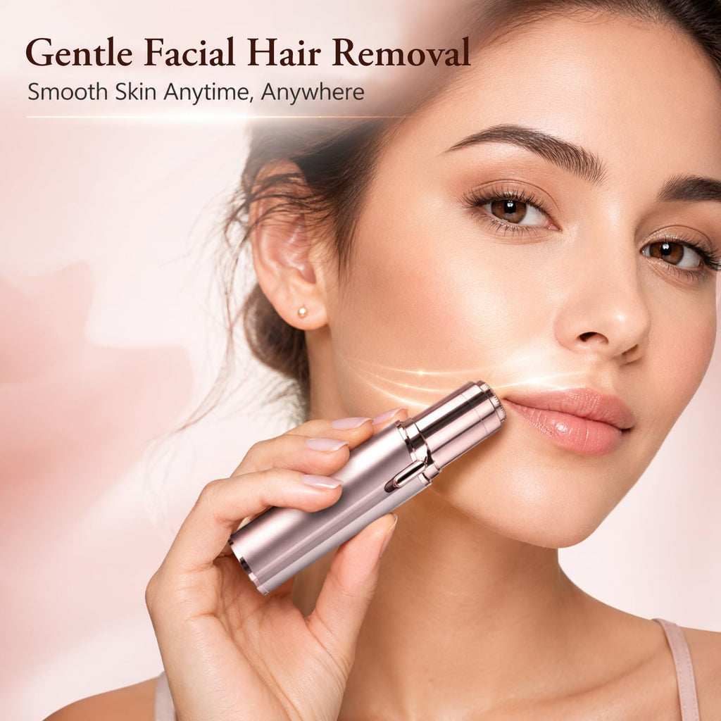 Facial Hair Remover with 2 Replacement Heads F45799