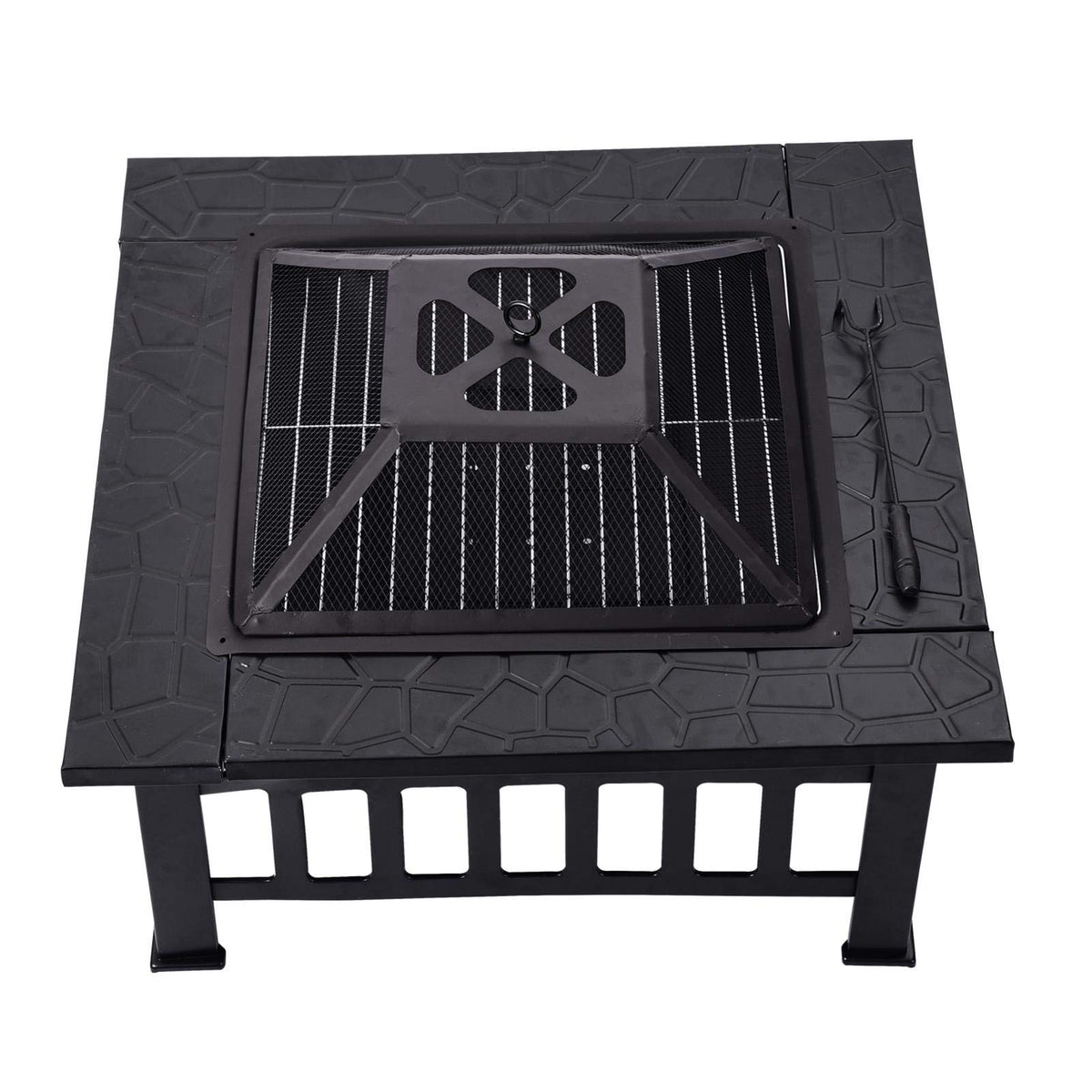 32 inch Wood Burning Outdoor Fire Pit V289