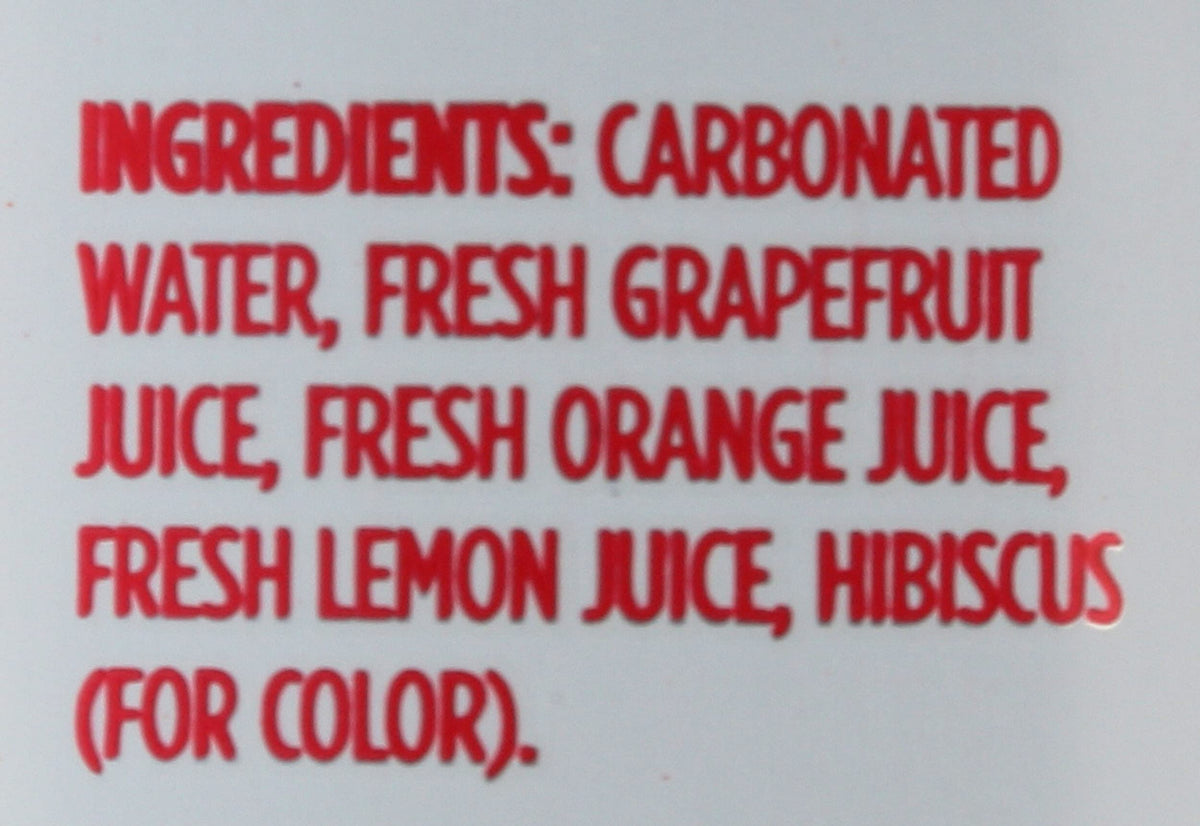 Grapefruit Sparkling Water 12 Fl Oz E47660